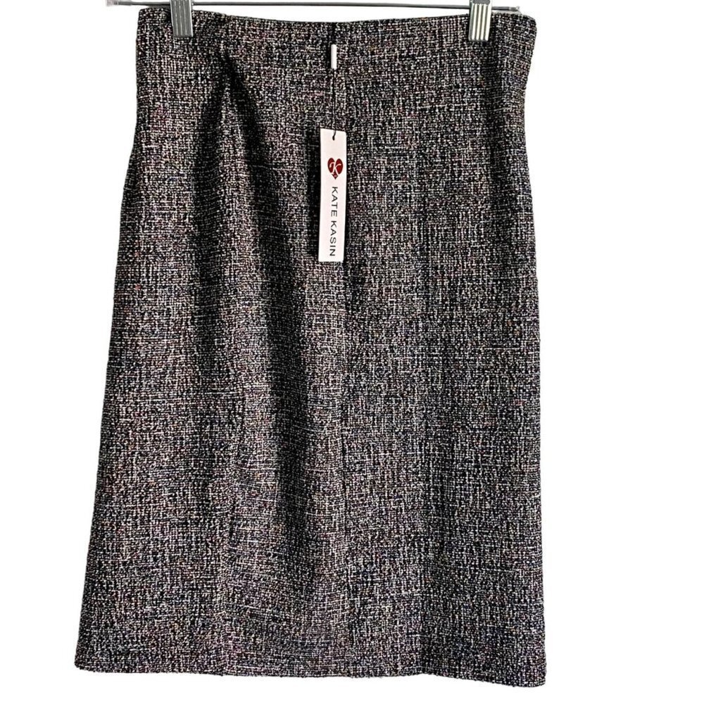 Kate Kasin Pencil Skirt Elastic Waistband Womens Small NWT NEW